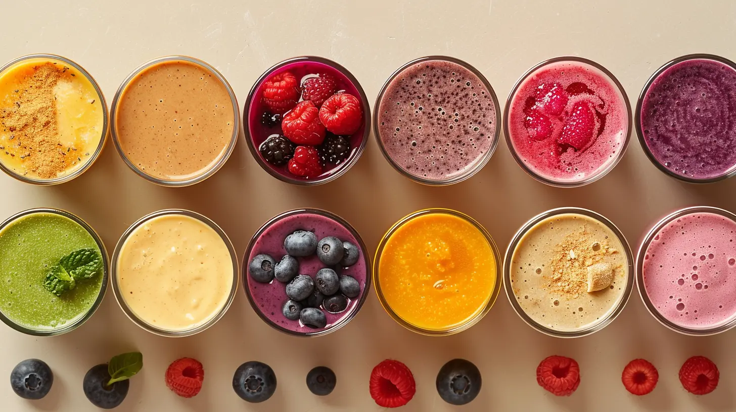 Berry and Nut Butter Smoothies That Feel Like a Treat