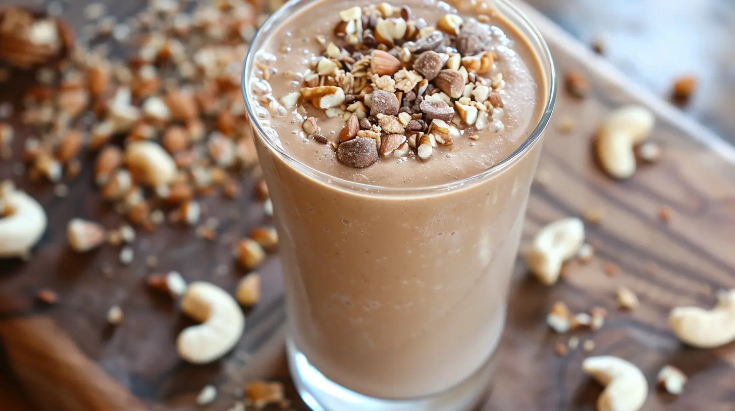 Berry and Nut Butter Smoothies That Feel Like a Treat