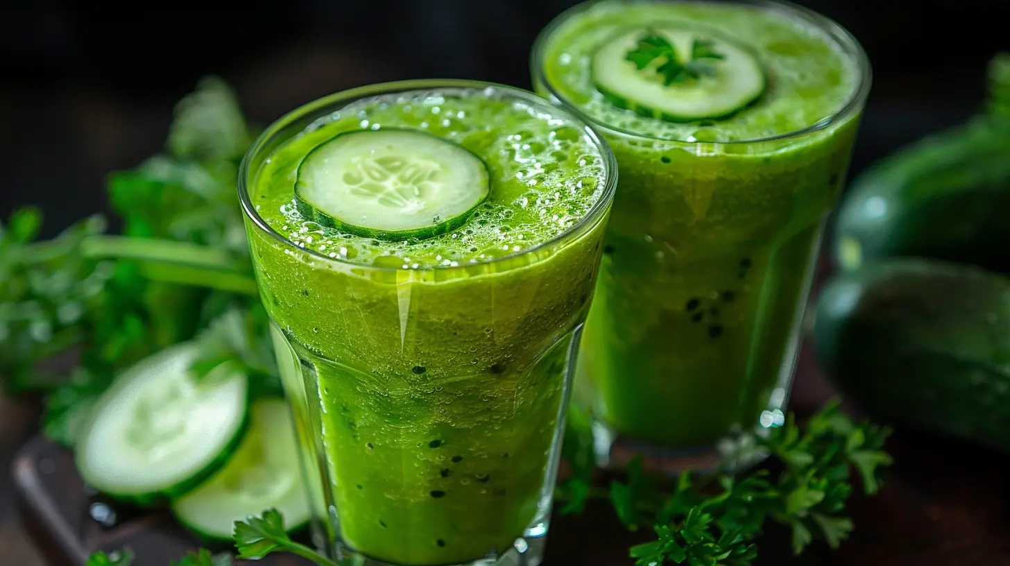 Cooling Cucumber Smoothies Perfect for Hot Weather
