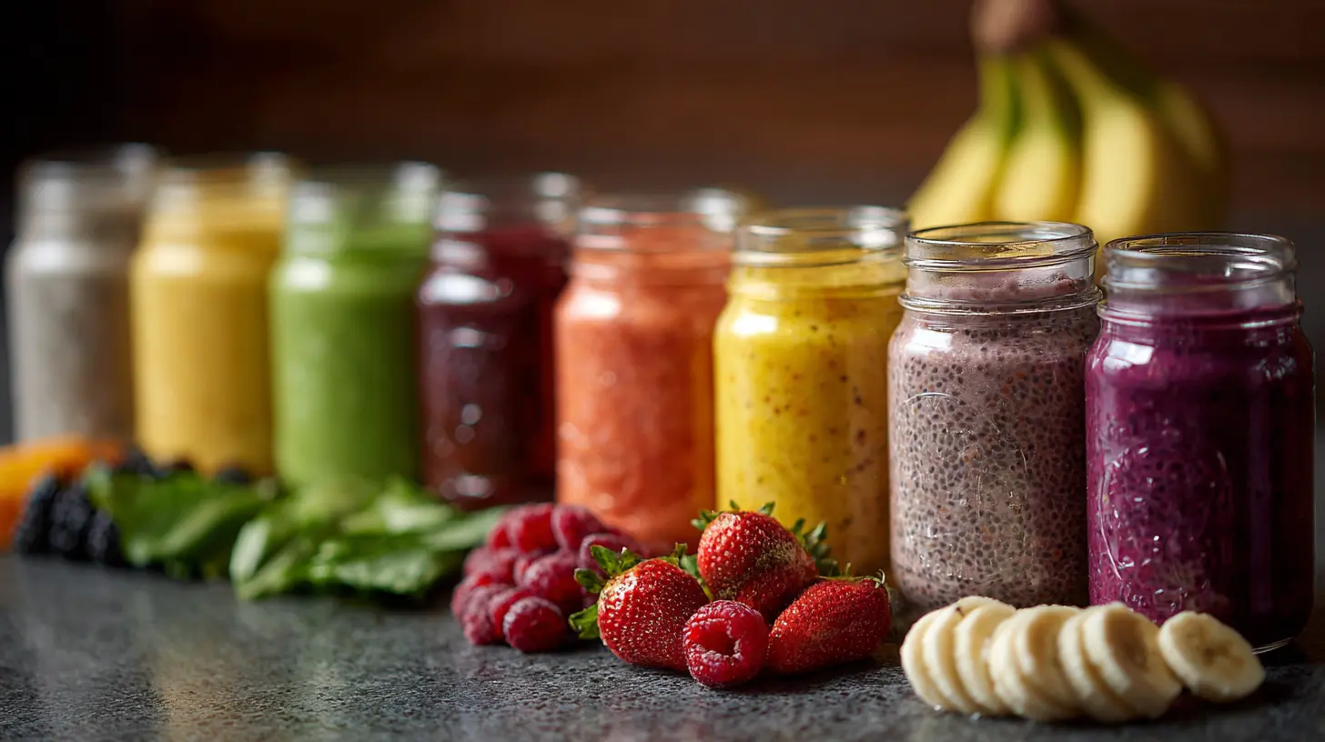 How to Meal Prep Smoothies for the Entire Week