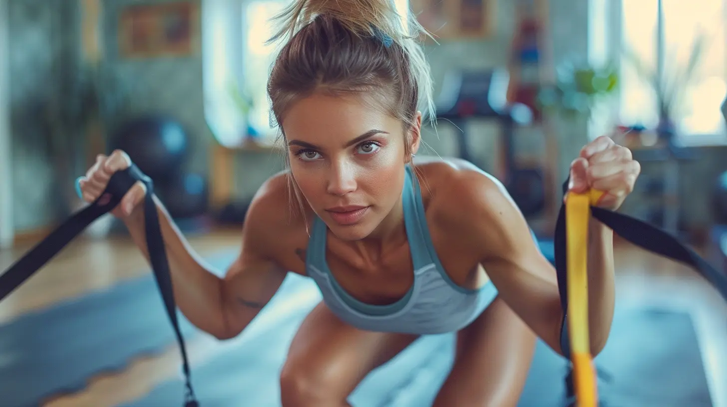 Total-Body Toning with Resistance Bands at Home