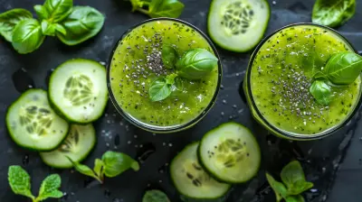 Cooling Cucumber Smoothies Perfect for Hot Weather
