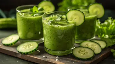 Cooling Cucumber Smoothies Perfect for Hot Weather