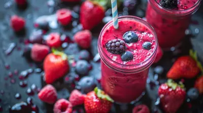 Delicious Berry Smoothies Packed with Antioxidants