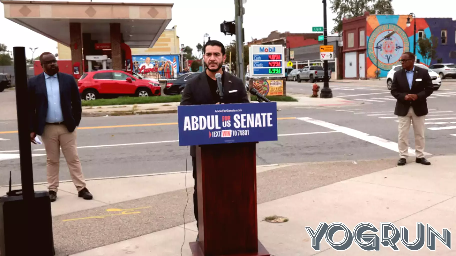 Abdul El-Sayed says Kamala Harris' visit for his Michigan U.S. Senate race is about Democratic unity