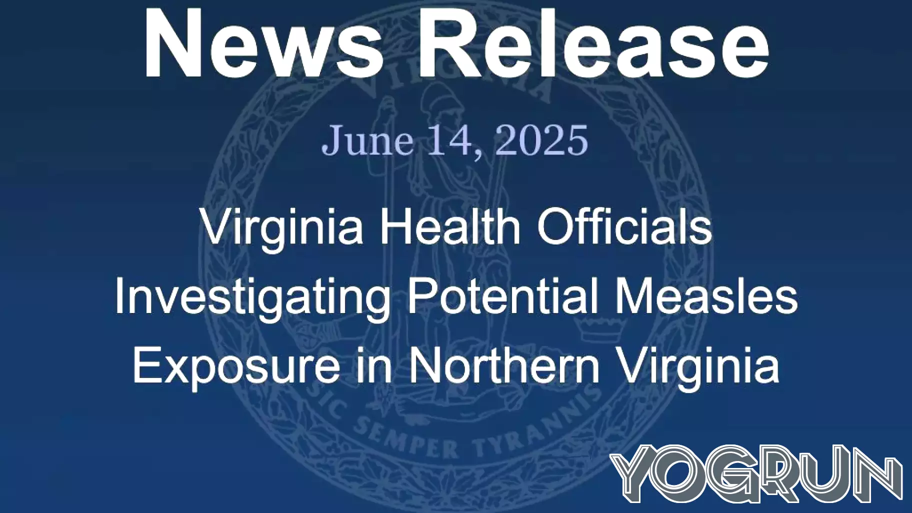 Confirmed Measles Exposure Reported at Dulles Airport and Metro