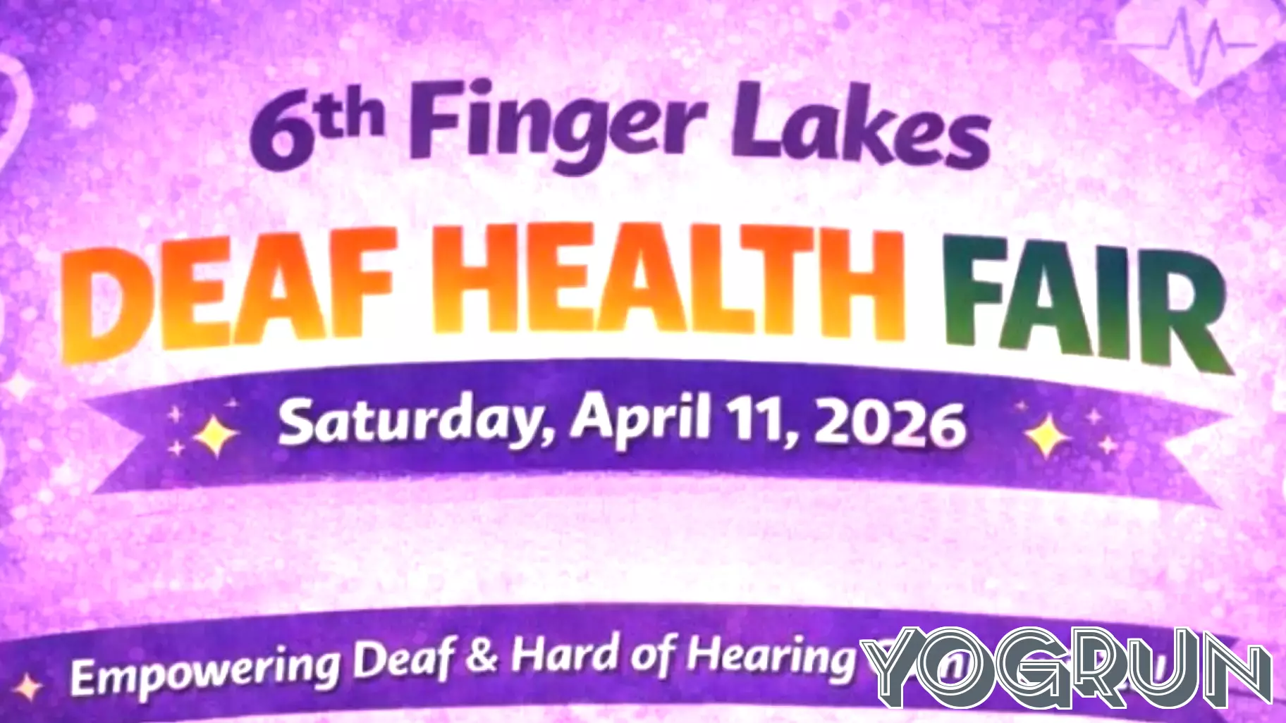 Finger Lakes Deaf Health Fair to feature 30+ local healthcare and advocacy organizations