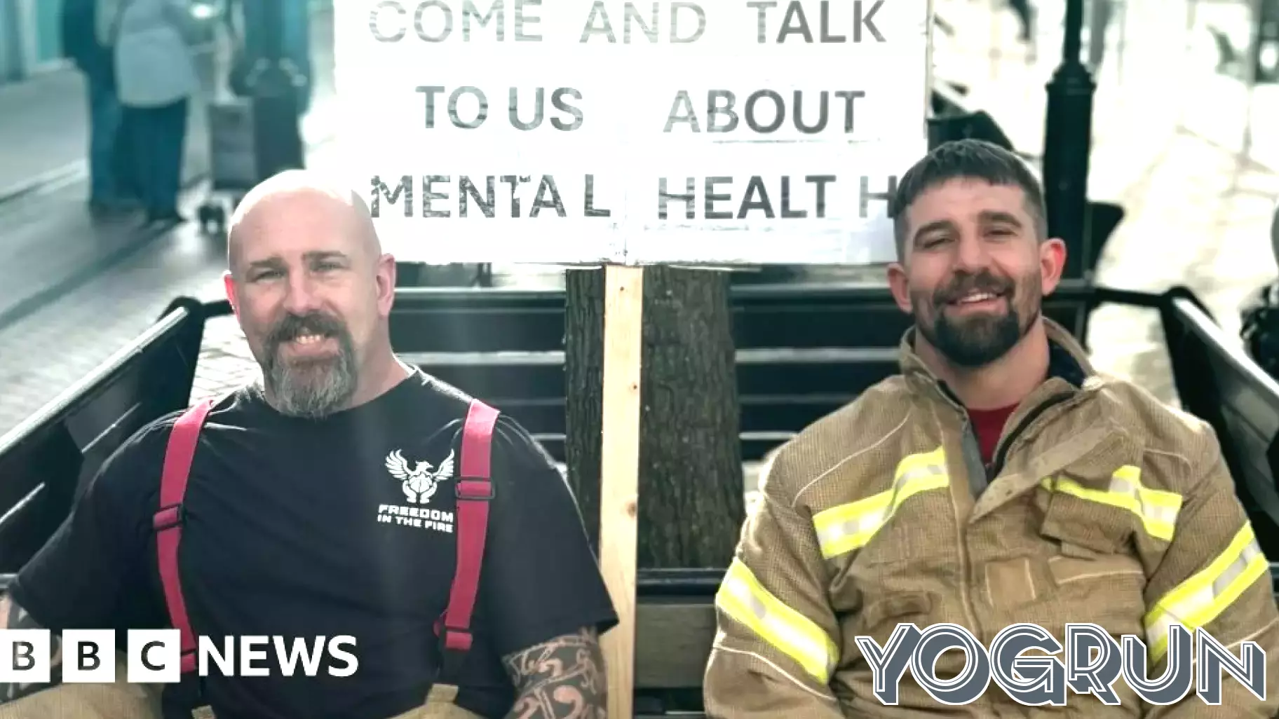 Firefighters help break down mental health stigma