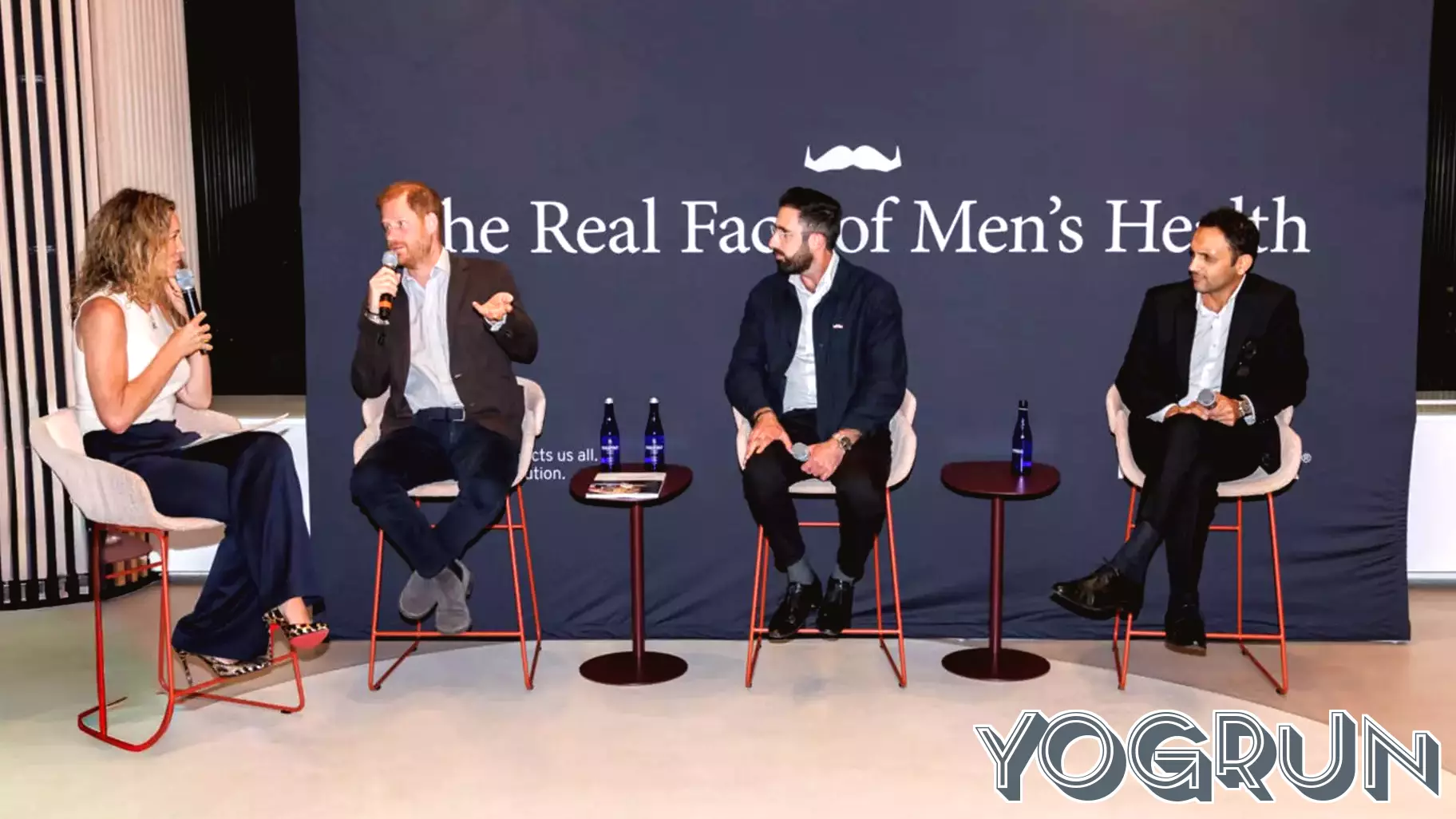 Prince Harry Addresses Men's Health at NYC Movember Reception