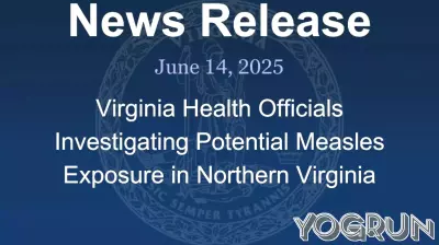 Confirmed Measles Exposure Reported at Dulles Airport and Metro