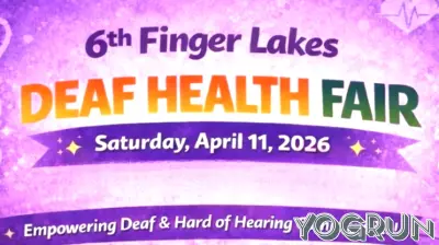 Finger Lakes Deaf Health Fair to feature 30+ local healthcare and advocacy organizations